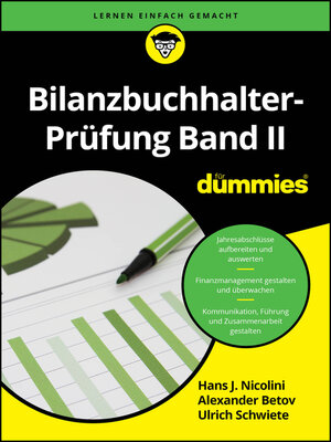 cover image of Bilanzbuchhalter-Prüfung Band II für Dummies
